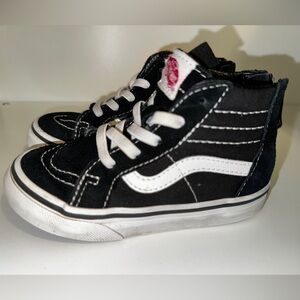 Toddler Skate-Hi Vans (Size 8)